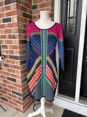 Dina Be Knit Sweater Dress Medium